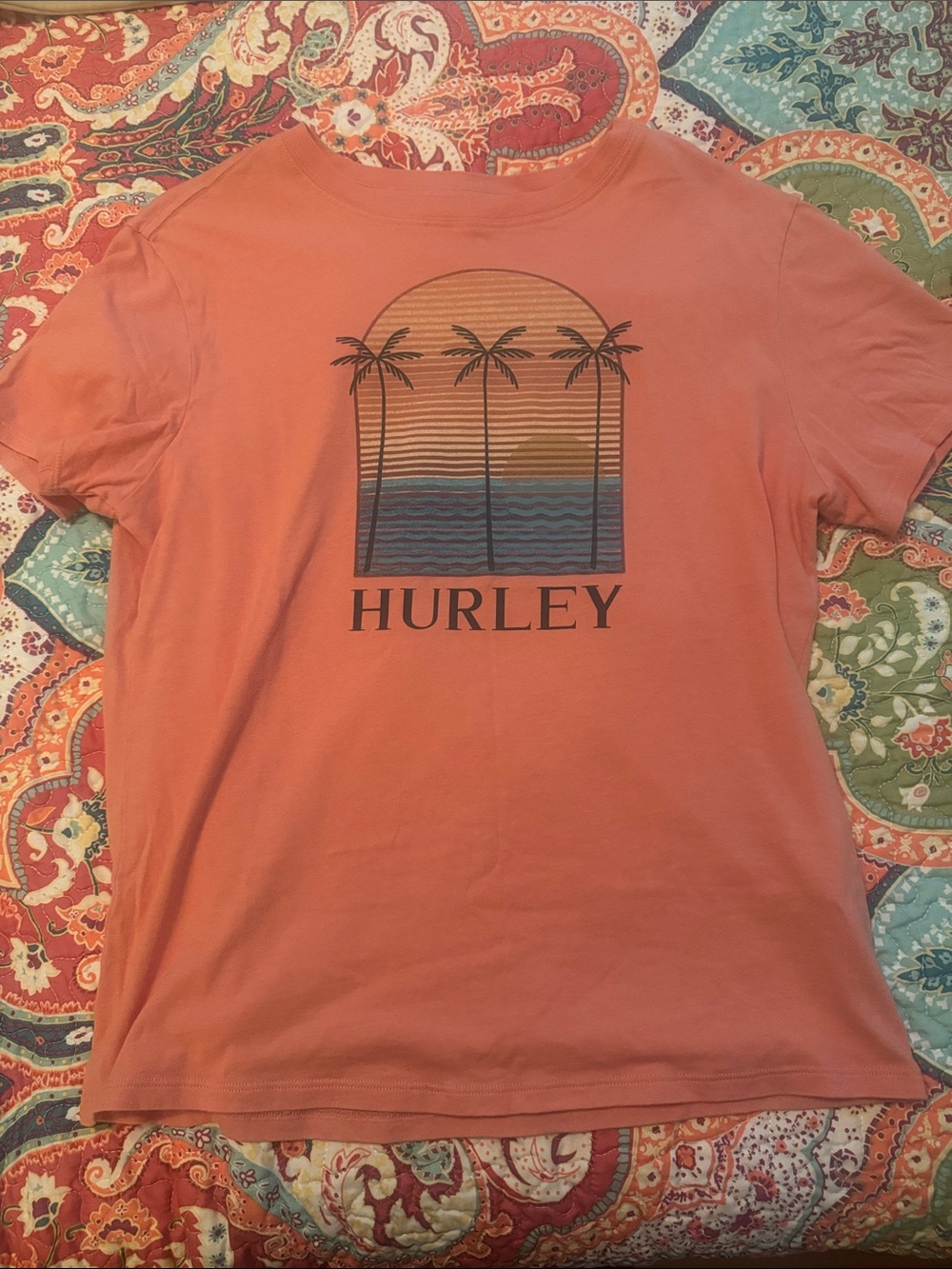 Hurley Palm Sunset Graphic Tee
